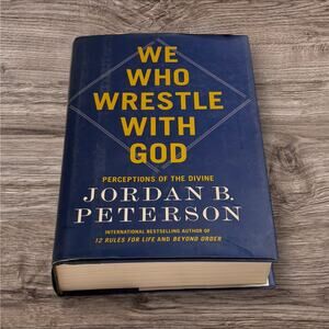 We Who Wrestle With God by Jordan B Peterson Hardcover Philosophy Religion